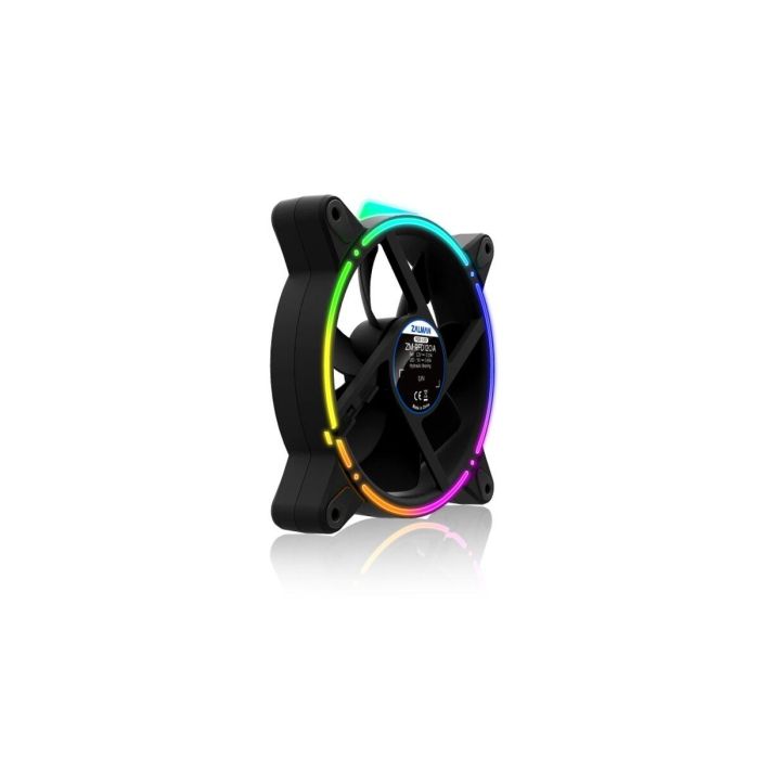 Zalman ZM-RFD120A Ventilador de Carcasa para PC 12 cm Negro con Iluminación LED Multi y 1500 RPM 6 Zalman ZM-RFD120A Ventilador de Carcasa para PC 12 cm Negro con Iluminación LED Multi y 1500 RPM 6