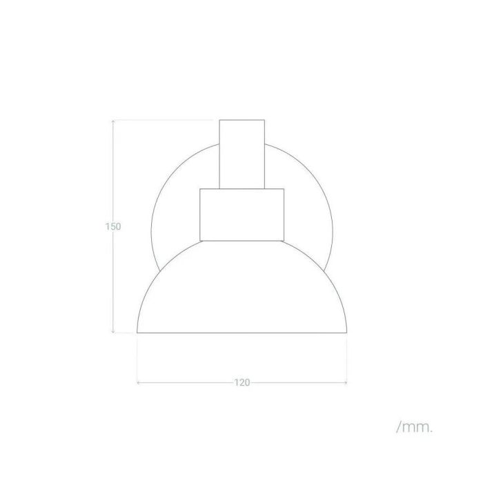 SKD-W1006 Aplique de Pared Hachimancho Diseño Único Moderno Elegante. Compatible Bombilla LED E27. Para Salón, Dormitorio, Cocina 7