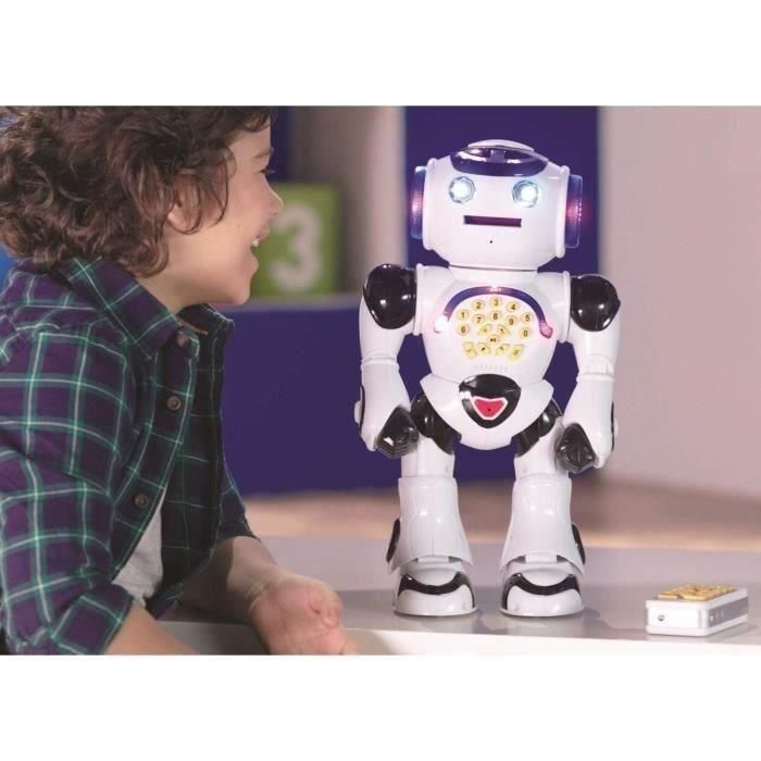 LEXIBOOK Powerman - Robot educativo interactivo para jugar y aprender, bailar, reproducir música, pruebas educativas, lanzador de discos 2 LEXIBOOK Powerman - Robot educativo interactivo para jugar y aprender, bailar, reproducir música, pruebas educativas, lanzador de discos 2