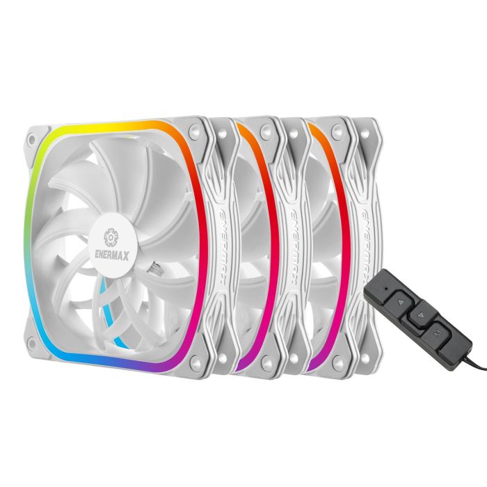 Ventilador Gaming Enermax Squa Rgb Blanco