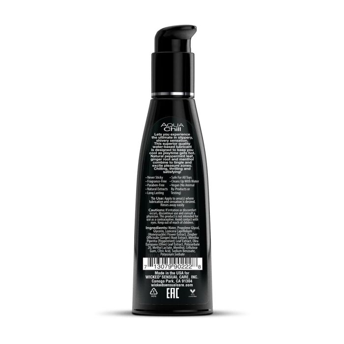 Lubricante Wicked Sensual Care Menta 120 ml 2 Lubricante Wicked Sensual Care Menta 120 ml 2
