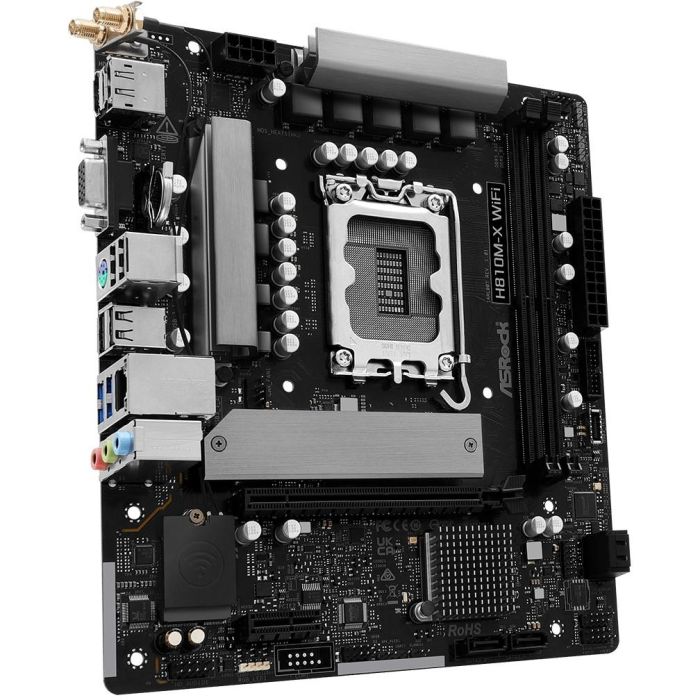 ASRock H810M-X WiFi Placa Base (1851) 1