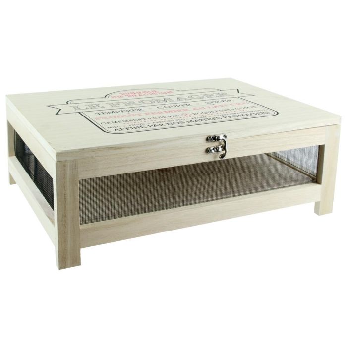 Totally Addict Bistrot Caja Queso Con Bandeja Portátil Madera 39x27x15 cm 4