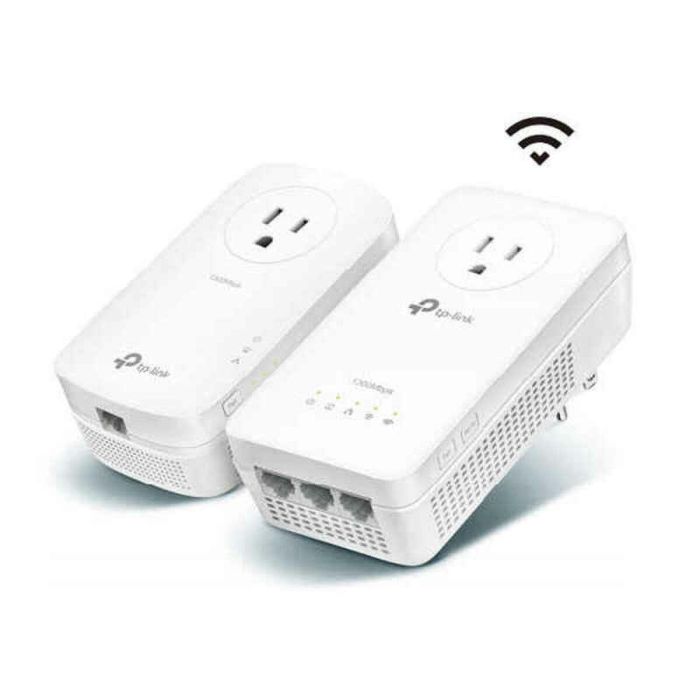 TP-Link TL-WPA8631P KIT Adaptador Powerline WiFi 5 (802.11ac) 1300Mbps Gigabit Ethernet con Enchufe Integrado Blanco (2 unidades) TP-Link TL-WPA8631P KIT Adaptador Powerline WiFi 5 (802.11ac) 1300Mbps Gigabit Ethernet con Enchufe Integrado Blanco (2 unidades)