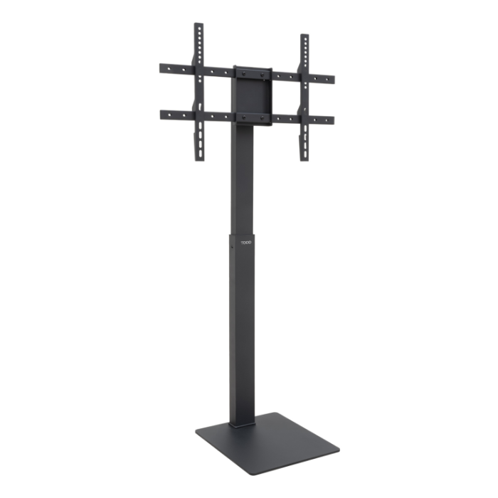 TooQ FS2286M-B Soporte de Suelo para TV 37-70" hasta 40kg, Giratorio/Rotable 90°, VESA 600x400, Negro