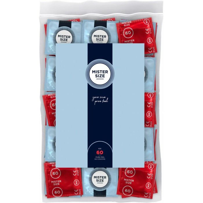 Preservativos Mister Size 100 Unidades Preservativos Mister Size 100 Unidades