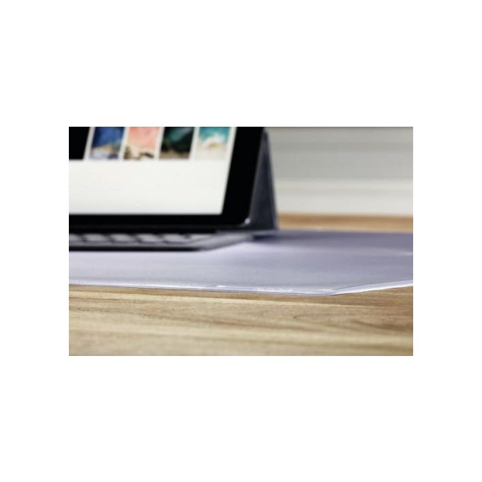 Durable 7112 Vade Transparente Antideslizante PVC 400x530mm 2 Durable 7112 Vade Transparente Antideslizante PVC 400x530mm 2