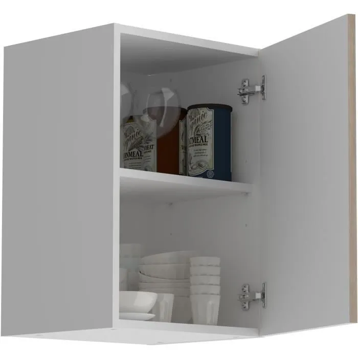 Oslo Mueble Auxiliar 1 Puerta Jackson Chene Decor L 40 x D 36 x H 58 cm 2