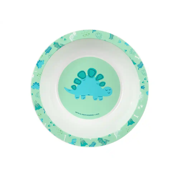 Set de vajilla infantil Safta Dino Poliéster 26 x 26 x 9 cm 2