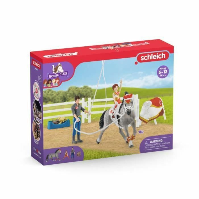 Schleich 42443 SCH342443 Kit de salto ecuestre Horse Club Mia