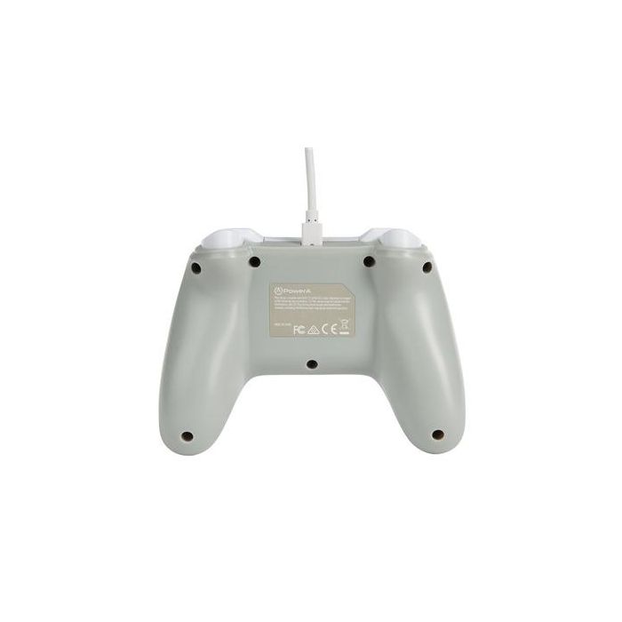 Mando con Cable PowerA para Nintendo Switch - Blanco Mate, Licencia Oficial, Diseño Ergonómico, Ref: 1517033-01 7 Mando con Cable PowerA para Nintendo Switch - Blanco Mate, Licencia Oficial, Diseño Ergonómico, Ref: 1517033-01 7