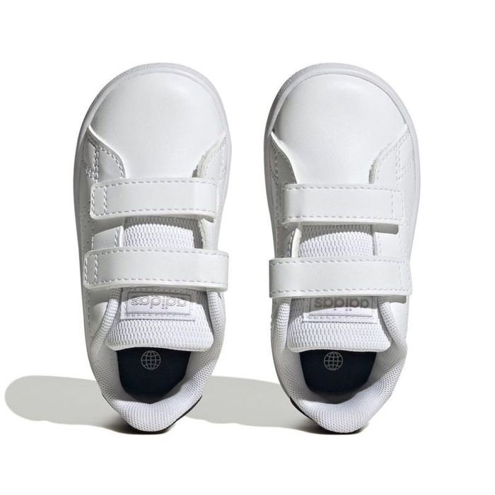 Zapatillas Deportivas Infantiles Adidas Advantage Cf I Blanco 4