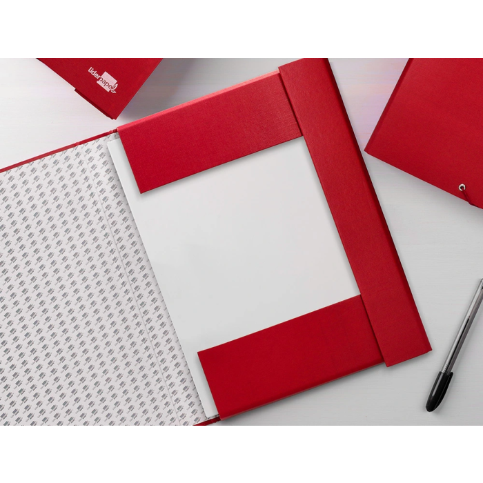 Liderpapel Carpeta proyectos folio lomo 90mm cartón forrado roja 250 x 350 mm 9 Liderpapel Carpeta proyectos folio lomo 90mm cartón forrado roja 250 x 350 mm 9