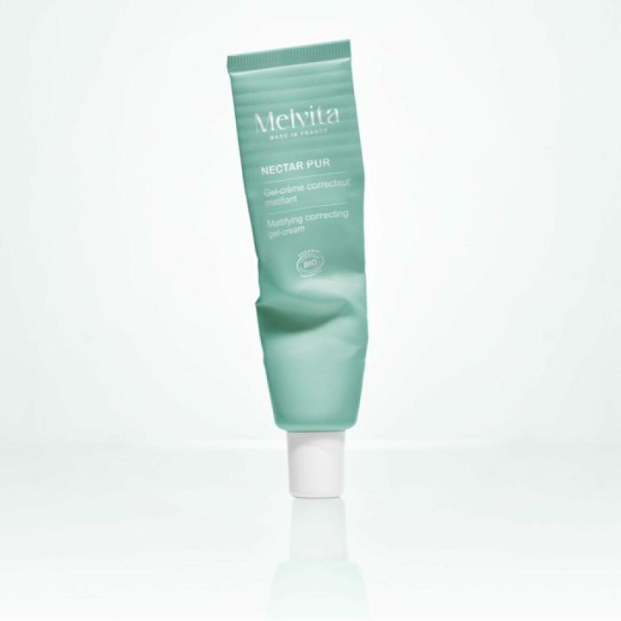 Melvita Nectar Pur Gel-Crema Corrector Matificante para Piel Mixta Grasa, Control Brillos e Imperfecciones, Ácido Hialurónico 40 ml 5 Melvita Nectar Pur Gel-Crema Corrector Matificante para Piel Mixta Grasa, Control Brillos e Imperfecciones, Ácido Hialurónico 40 ml 5