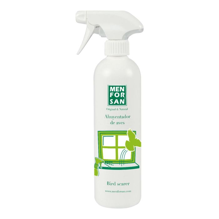 Men For San Ahuyentador de Aves Spray 500 ml para Palomas, Cuervos y Gorriones. Ideal para Balcones y Terrazas. Biodegradable.
