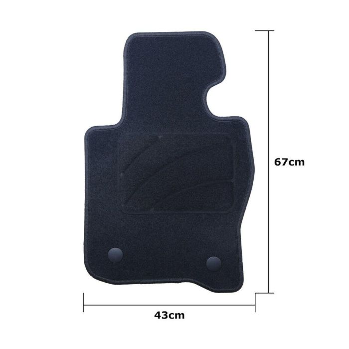 Set de Alfombrillas para Coche OCC Motorsport OCCBW0051 Bmw F32 Serie 4 Coupe 5 Piezas 3 Set de Alfombrillas para Coche OCC Motorsport OCCBW0051 Bmw F32 Serie 4 Coupe 5 Piezas 3