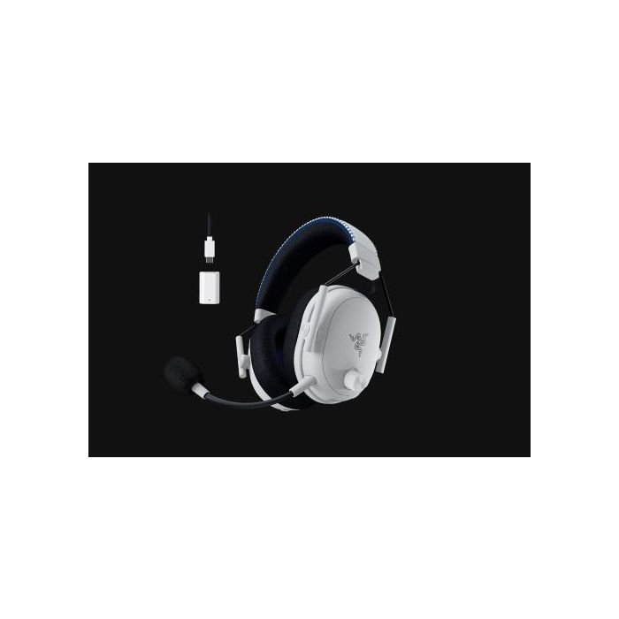 Razer BlackShark V3 Pro RZ04-05400600-R3G1 Auriculares Inalámbricos/Alámbricos Diadema Gaming Blanco con Noise Canceling y THX Spatial Audio 3