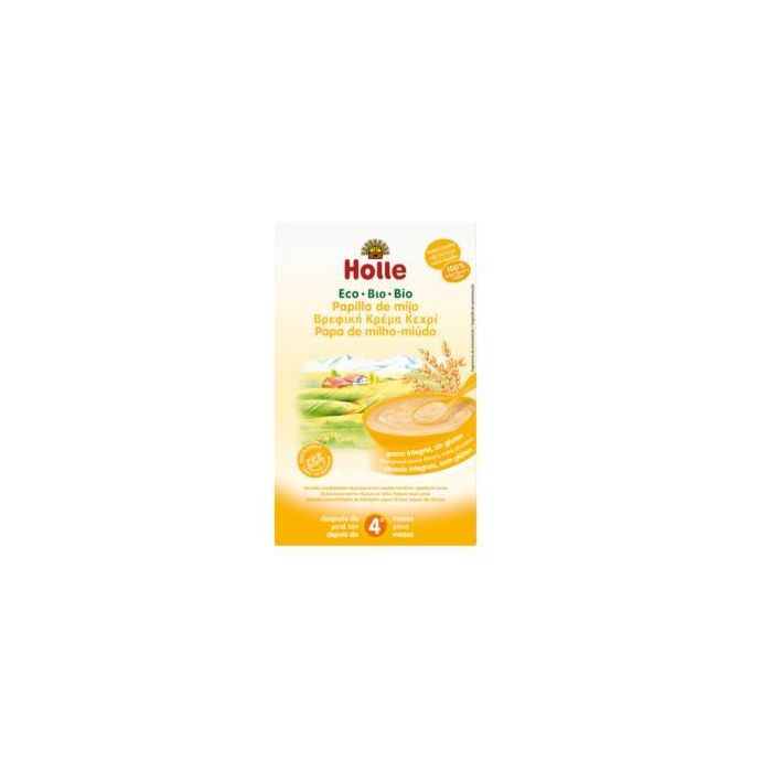 HOLLE Papilla de Mijo Ecológica +4 meses 250g Sin Gluten