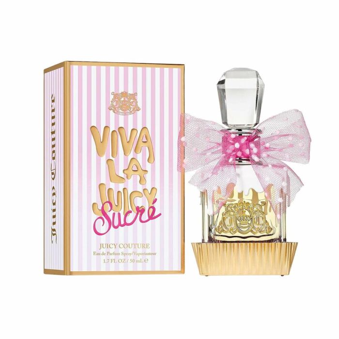 Juicy Couture VIVA LA JUICY SUCRÉ Eau de Parfum 50ml para Mujer - Fragancia Dulce Floral Frutal con Vainilla y Cacao 0 Juicy Couture VIVA LA JUICY SUCRÉ Eau de Parfum 50ml para Mujer - Fragancia Dulce Floral Frutal con Vainilla y Cacao 0