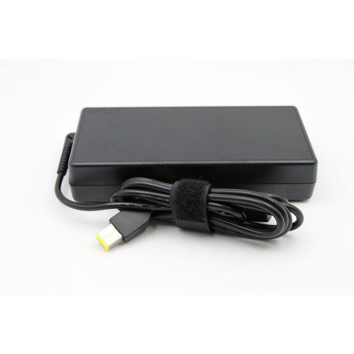 Lenovo 170W AC adapter with 20V output and 8.5A current, designed for compatible Lenovo laptops. 3 Lenovo 170W AC adapter with 20V output and 8.5A current, designed for compatible Lenovo laptops. 3