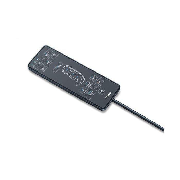 Beurer MG-254 Funda Asiento Masaje Shiatsu con Calor y Luz para Espalda y Cuello, Ajustable 3