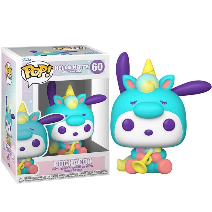 Funko Figura POP Sanrio Hello Kitty Pochacco Vinilo 9cm Caja Regalo 1