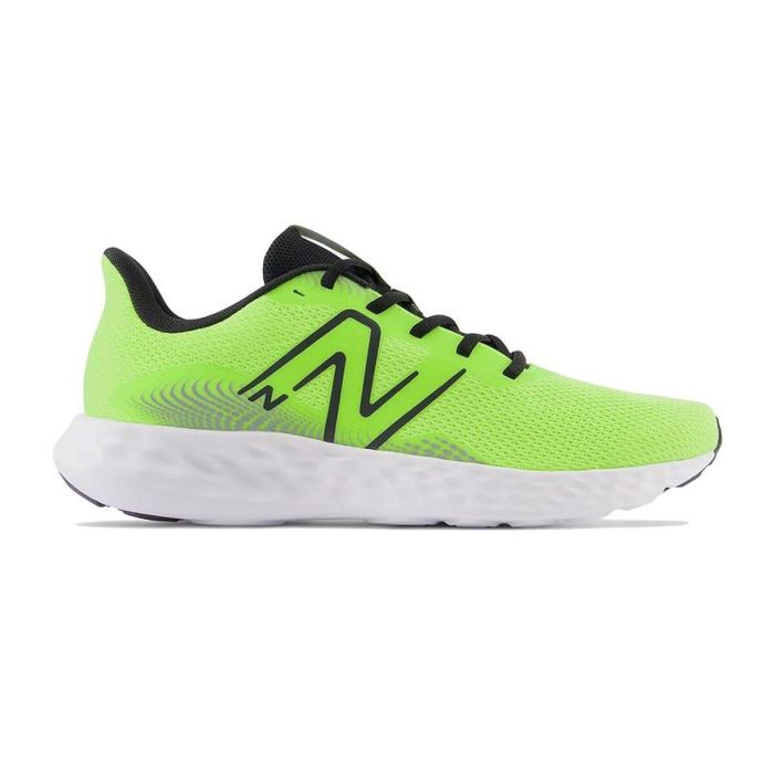 Zapatillas de Running para Adultos New Balance 411v3 Thirty Watt Verde limón Zapatillas de Running para Adultos New Balance 411v3 Thirty Watt Verde limón