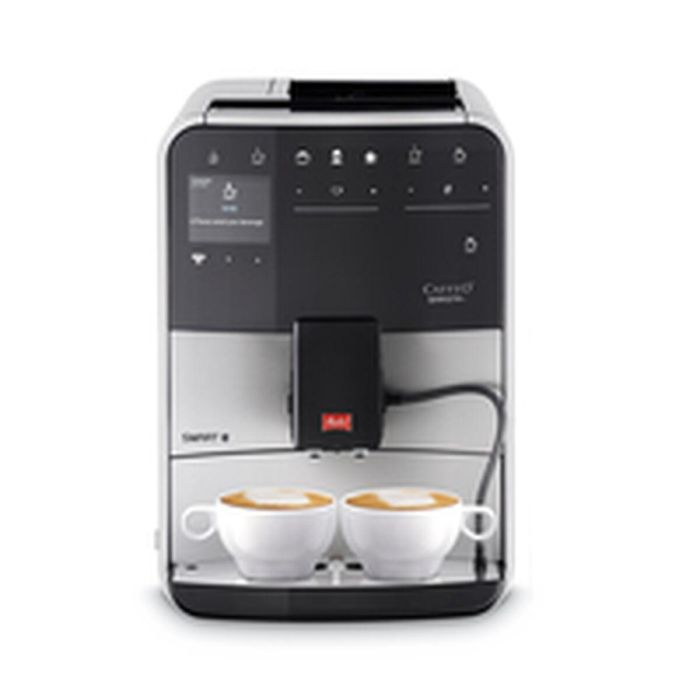 Melitta F831-101 Cafetera Súper Automática Barista T Smart 5 Intensidades de Café, Limpieza y Descalcificación Auto, 1.8L, sin Leche, Plateada 2 Melitta F831-101 Cafetera Súper Automática Barista T Smart 5 Intensidades de Café, Limpieza y Descalcificación Auto, 1.8L, sin Leche, Plateada 2