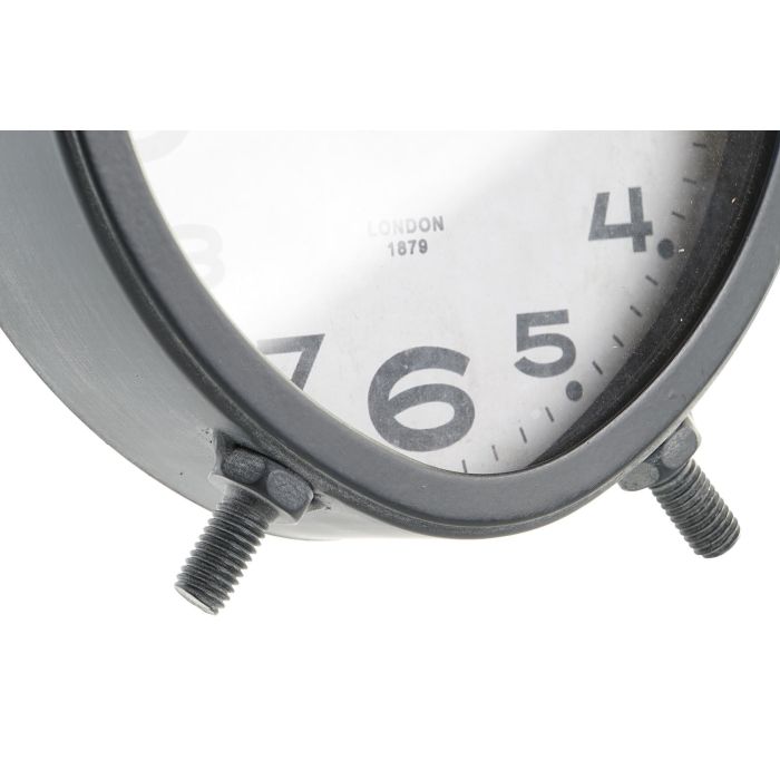 DKD Home Decor Reloj Sobremesa Vintage Dorado Negro 6 x 19.5 x 16 cm (4 Unidades) 3