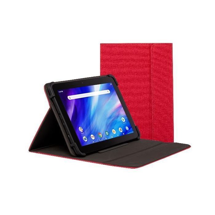 Nilox Funda Universal Tablet 9,7" a 10,5" Roja - Ultra Delgada, Resistente con Cierre Magnético