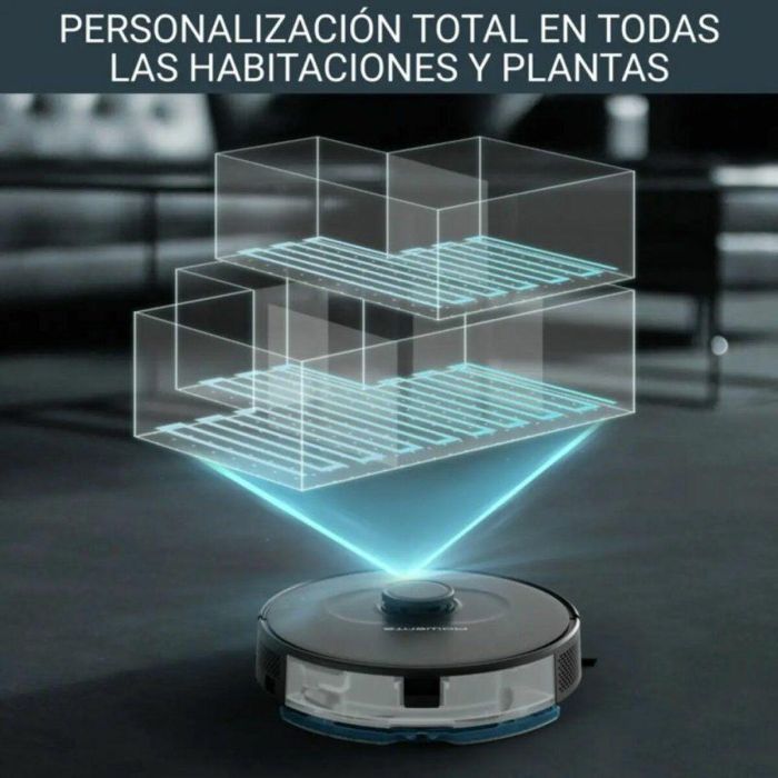 Rowenta RR8575WH Robot Aspirador Explorer Serie 75 S Animal y Allergy Friegasuelos con Navegación Láser Autonomía 120min 3