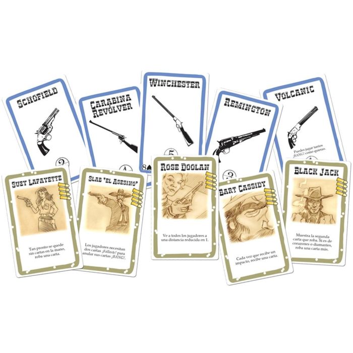 Asmodee Bang! EEDVBA01 Juego de Cartas Salvaje Oeste, para mayores de 8 años 2