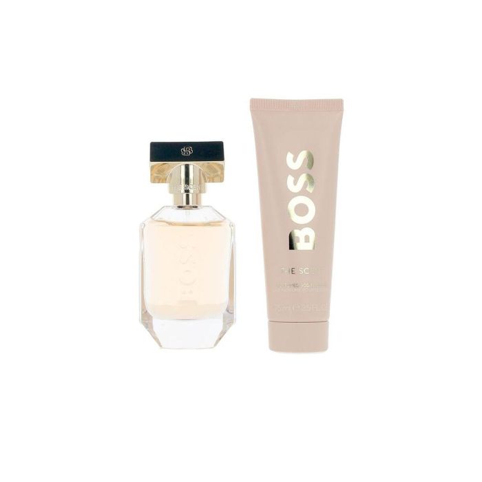 Hugo Boss The Scent For Her Cofre Regalo para Mujer: Eau de Parfum 50ml + Loción Corporal 75ml | Floral Frutal Gourmand (Set 2 pz)