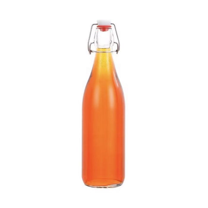 Botella de vidrio transparente 1L La Mediterranea - Inde (12 Unidades) 7 Botella de vidrio transparente 1L La Mediterranea - Inde (12 Unidades) 7