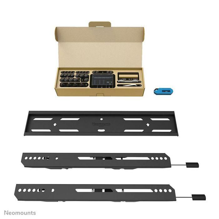 Neomounts WL30S-850BL14 Soporte Pared TV Fijo, 32-75", Max 50 kg, VESA 100x100-400x400, Ajuste Nivel, Bloqueable, Instalación Rápida - Negro 11