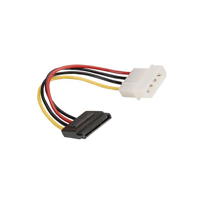 ROLINE 11.03.1055 Adaptador 4-Pin HDD a SATA 15-Pin Macho/Hembra 0.15m Negro Rojo Blanco Amarillo 0 ROLINE 11.03.1055 Adaptador 4-Pin HDD a SATA 15-Pin Macho/Hembra 0.15m Negro Rojo Blanco Amarillo 0