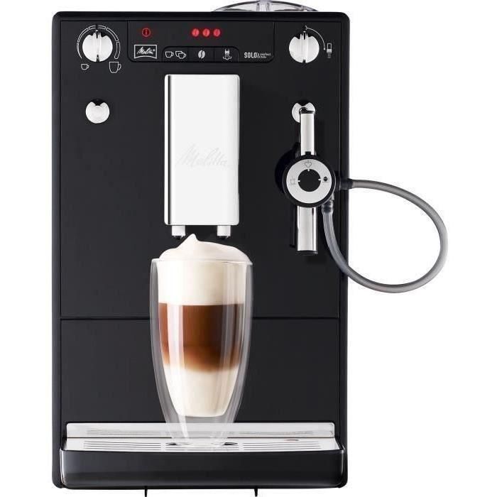 MELITTA E957-101 Cafetera espresso automática con molinillo de leche Caffeo Solo & Perfect - Negro 1 MELITTA E957-101 Cafetera espresso automática con molinillo de leche Caffeo Solo & Perfect - Negro 1