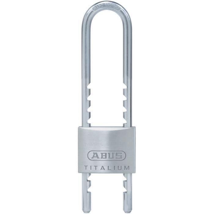 Candado - ABUS - 64TI/50HB60-150 B/DFNLI Titalium - Cuerpo de aluminio - Llave paracéntrica 1