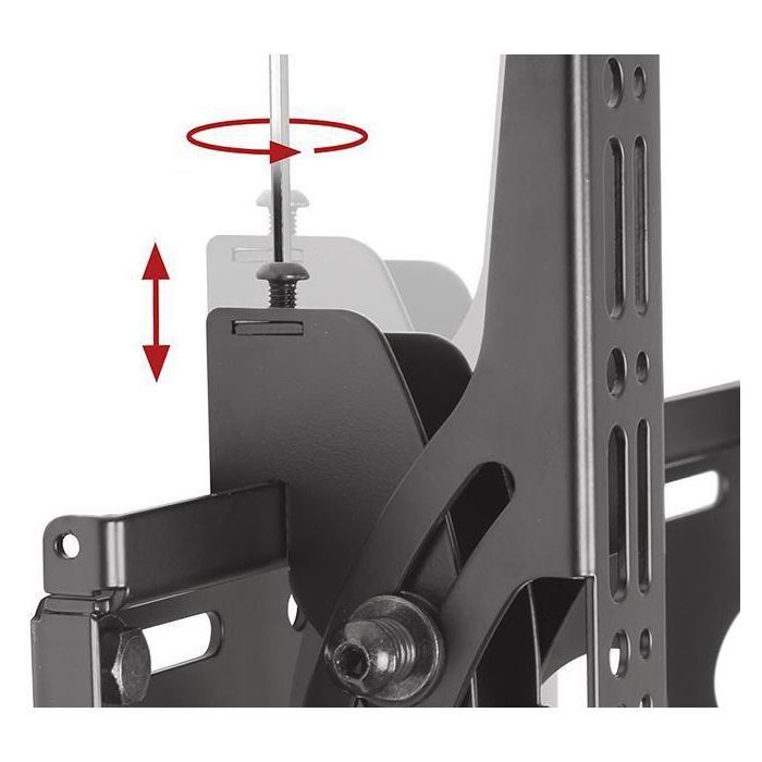 B-Tech Universal Flat Screen Ceiling Mount with Tilt, 1 m, 39" - 65", max 50 kg, VESA 600x400, Black 1 B-Tech Universal Flat Screen Ceiling Mount with Tilt, 1 m, 39" - 65", max 50 kg, VESA 600x400, Black 1