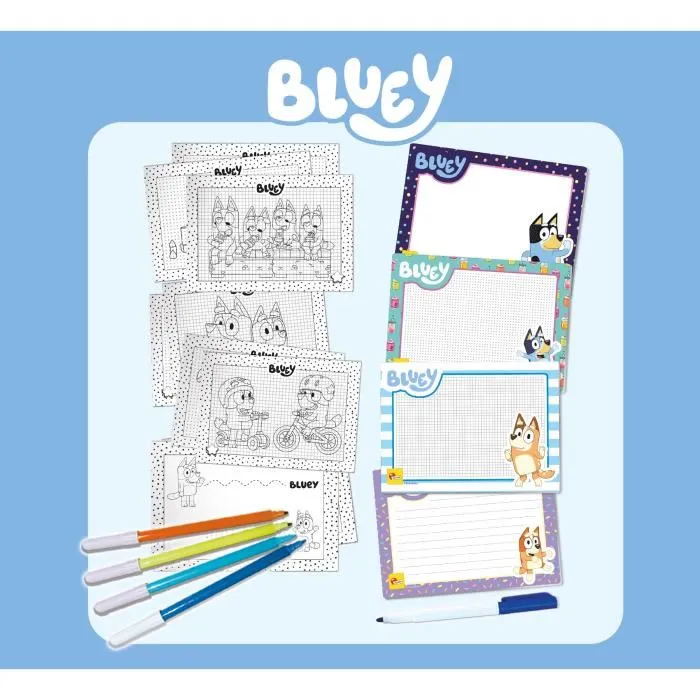 Lisciani Giochi 8008324099382 Escuela de dibujo Bluey para aprender a dibujar 1
