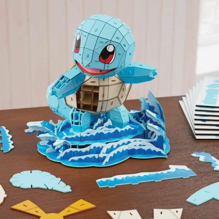 Spinmaster Puzzle 3D Pokémon Squirtle SPI6075064 - 180 piezas - 24 cm - 12 años 9
