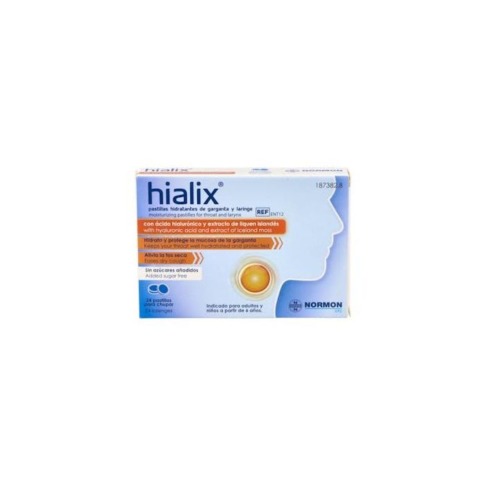 Hialix 24 Pastillas Para Chupar