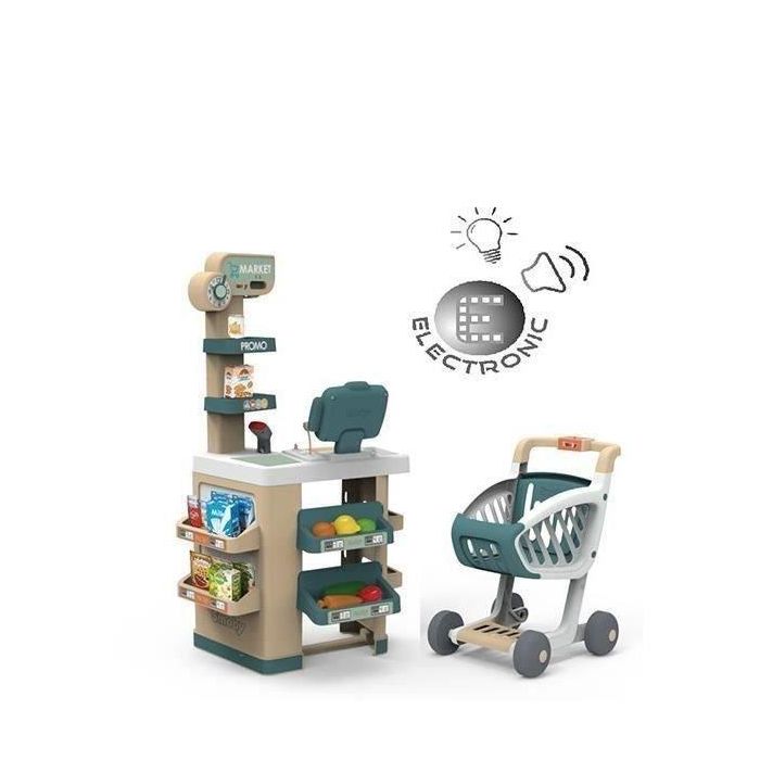Smoby SMO1689656468549 - Comerciante de Juguete para Niños, Edad 3+ - Imitación, Beige 0 Smoby SMO1689656468549 - Comerciante de Juguete para Niños, Edad 3+ - Imitación, Beige 0