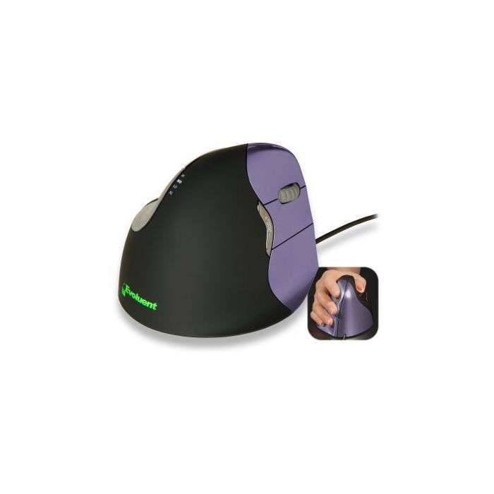 Evoluent VerticalMouse 4, small, 6 buttons, USB, Windows XP/7/Vista Evoluent VerticalMouse 4, small, 6 buttons, USB, Windows XP/7/Vista