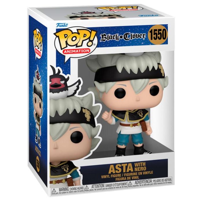 Funko Pop Black Clover Asta con Nero - Figura de Vinilo de 9 cm 0 Funko Pop Black Clover Asta con Nero - Figura de Vinilo de 9 cm 0