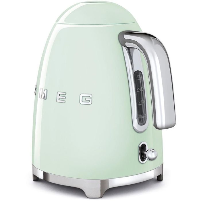 Smeg KLF03PGEU Hervidor Eléctrico de Agua, 1.7 L, 2400 W, Protección contra sobrecalentamiento, Plástico, Acero Inoxidable, Verde 2 Smeg KLF03PGEU Hervidor Eléctrico de Agua, 1.7 L, 2400 W, Protección contra sobrecalentamiento, Plástico, Acero Inoxidable, Verde 2