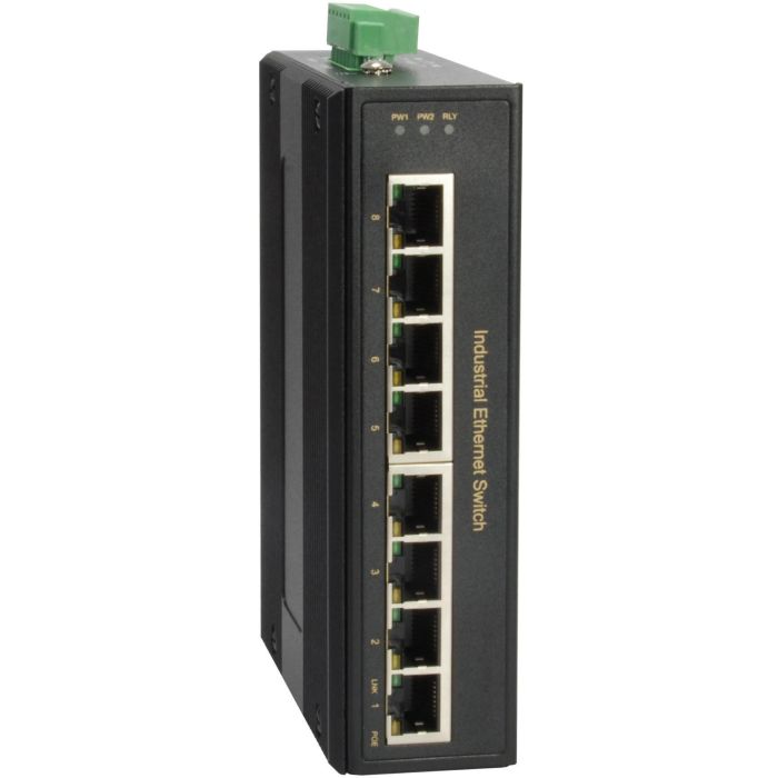 Level One IGP-0802 Switch de Red 8 Puertos Gigabit Ethernet con 8 Puertos PoE+ y Potencia Total de 200W