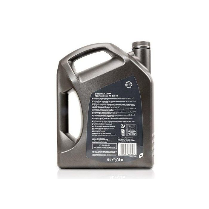 Shell Helix Ultra AG 5W30 5L Aceite de Motor Cs3 1
