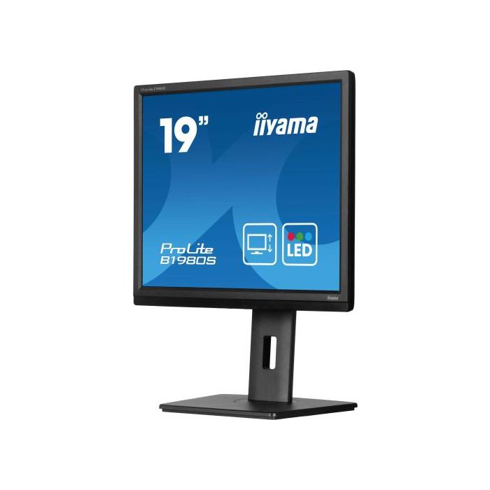 iiyama ProLite B1980S-B1 pantalla para PC 48,3 cm (19") 1280 x 1024 Pixeles VGA LED Negro 3