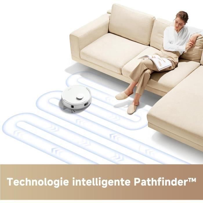 Dreame MOV6976233679174 - Robot Aspirador y Fregona MOVA E20 con Navegación LDS, Potencia 5000 Pa, Diseño Compacto 4